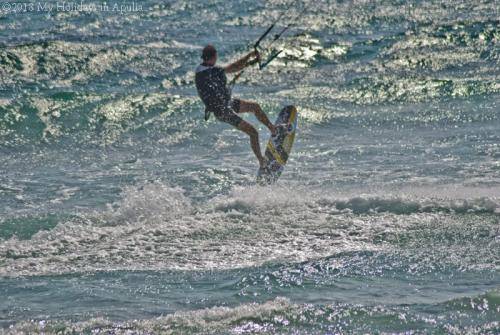 wind kite surfing